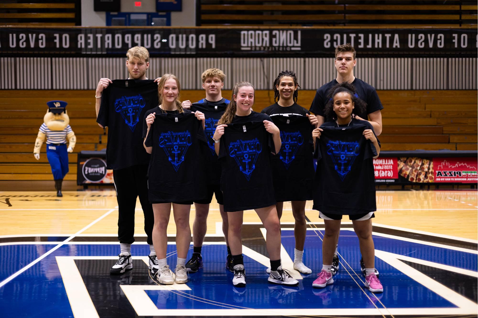 Intramural Sports Coed Basketball Champions